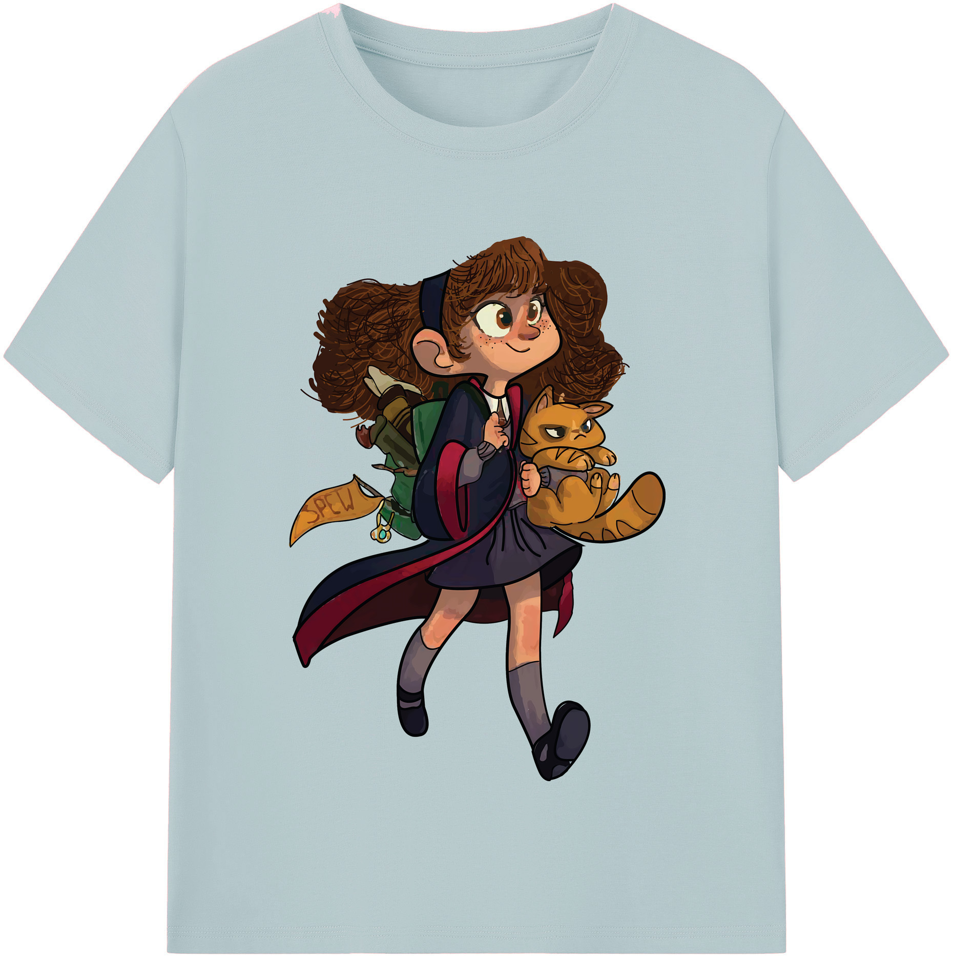 （画像用） Harry Potter ハリー・ポッターシリーズ 綿100％半袖Tシャツ（フロントプリント）